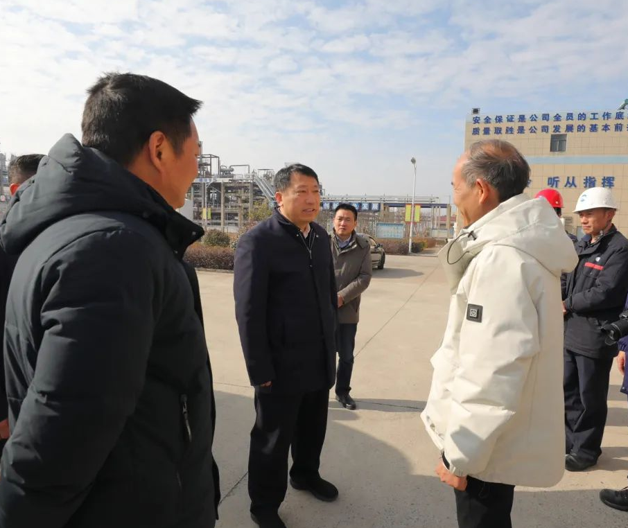 市长张君毅一行莅临中玺公司调研