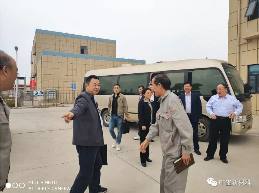 热烈欢迎市双四工作组领导及高新区领导一行莅临检查指导